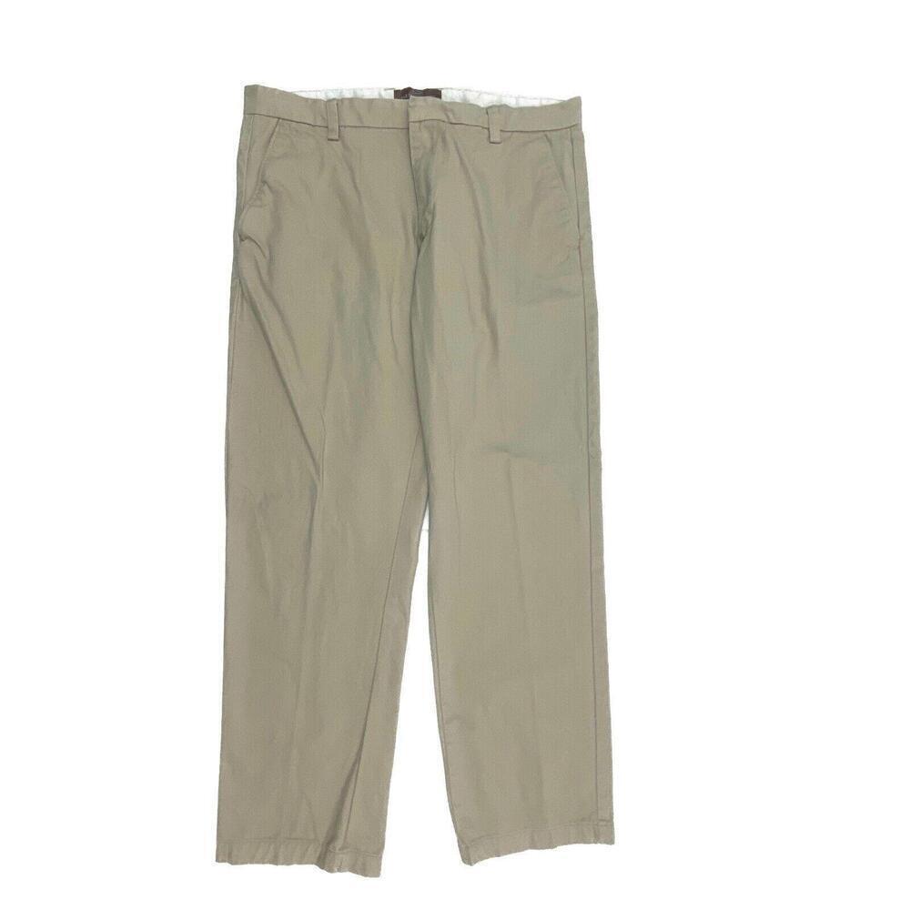 Old Navy The Classic‎ Khaki Slim Fit Men's size 34x30 Light Beige Chino Pants